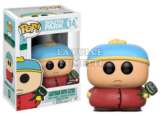 SOUTH PARK: CARTMAN WITH CLYDE- VINYL FIGURE #  14 - POP FUNKO 